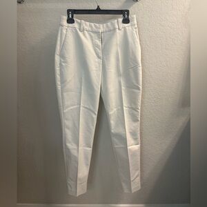 H&M cream trousers, pocked tapered cream size 8